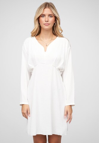 Cloud5ive Dress in White: front