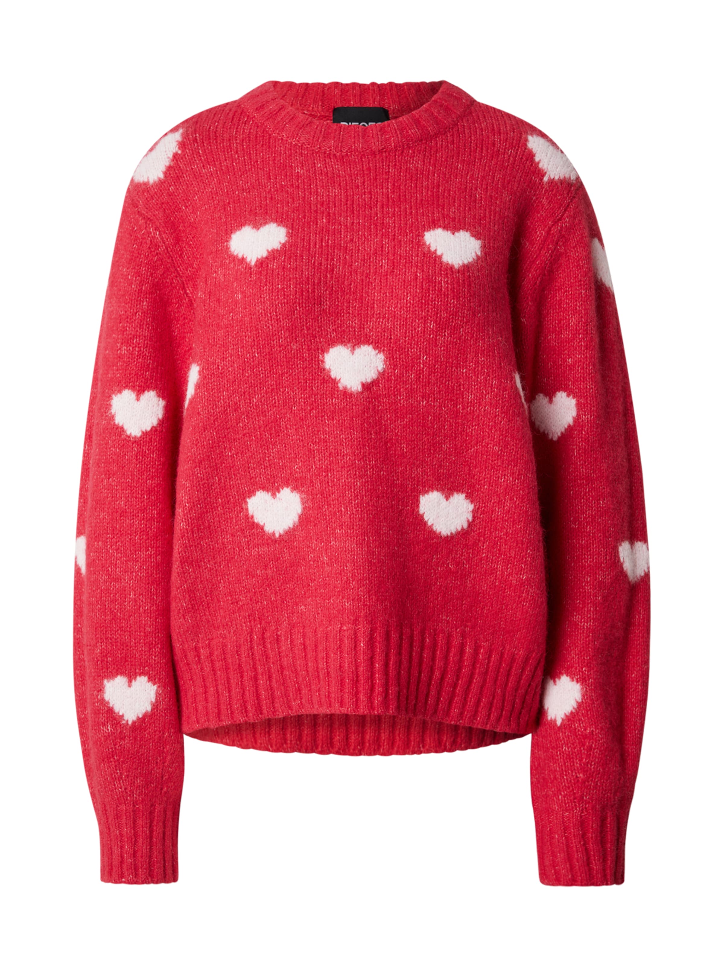 PIECES Sweater 'RINA' in Pink: front