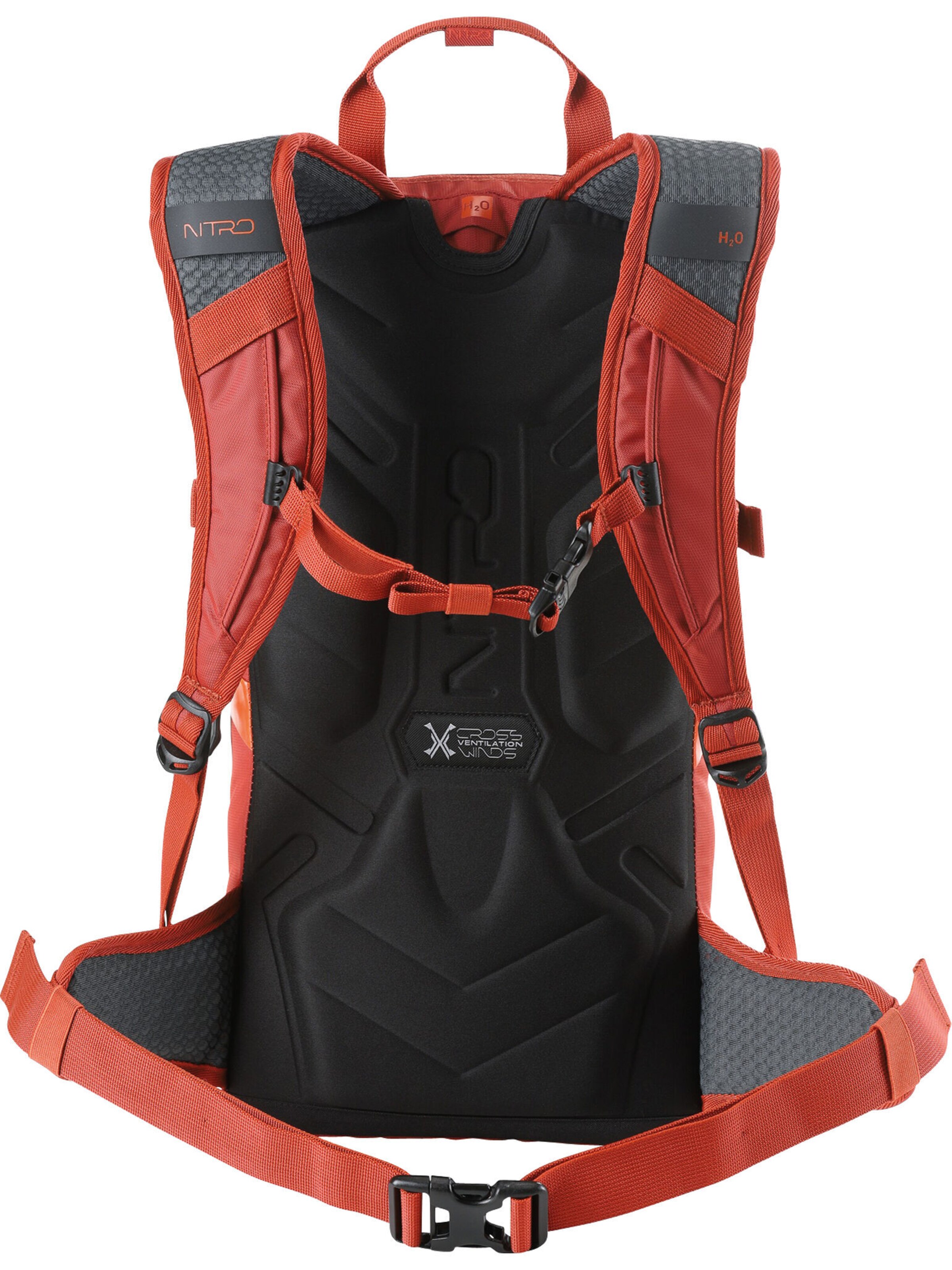 NITRO Sports backpack in Red