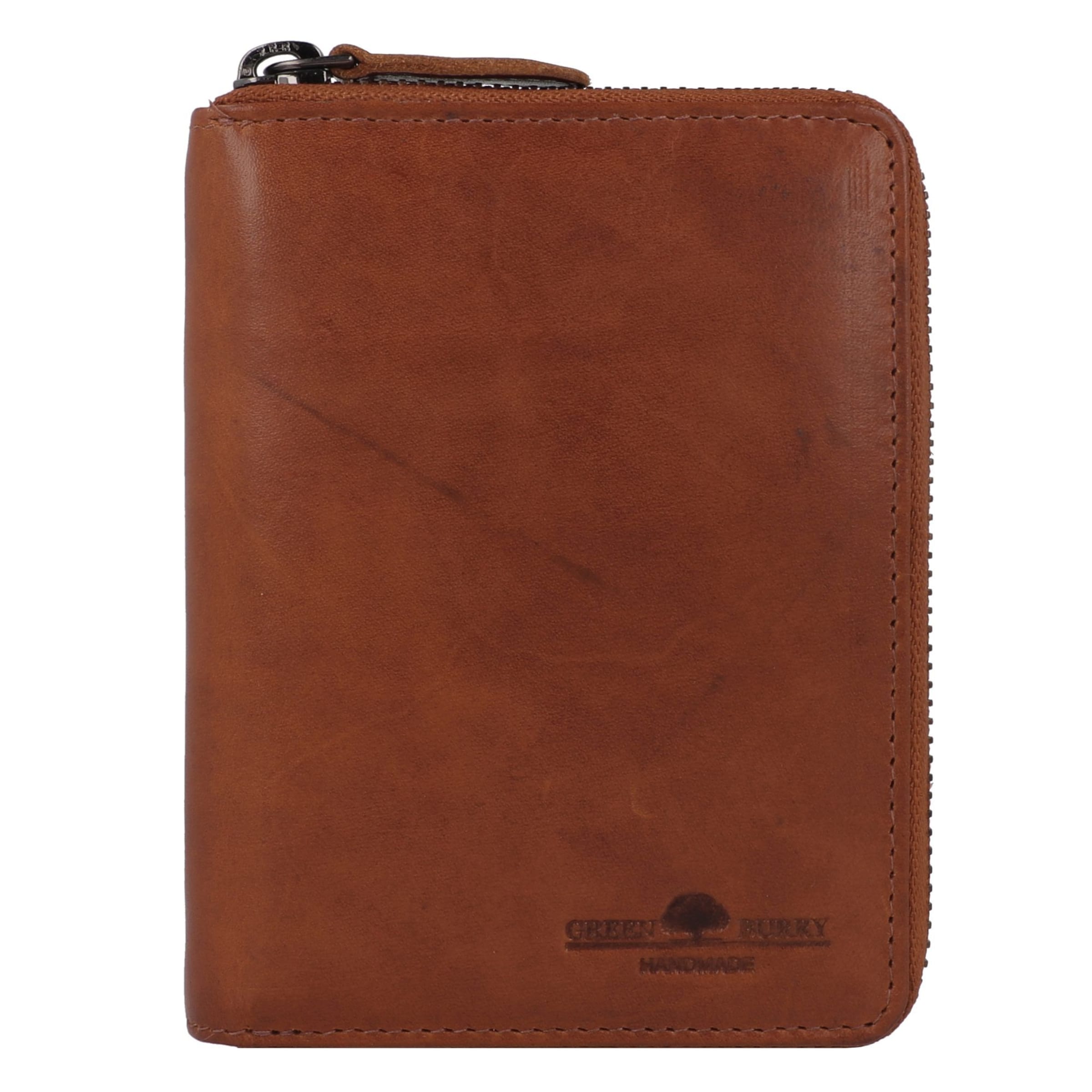 GREENBURRY Wallet 'Newport' in Brown: front