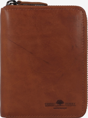 GREENBURRY Wallet 'Newport' in Brown: front