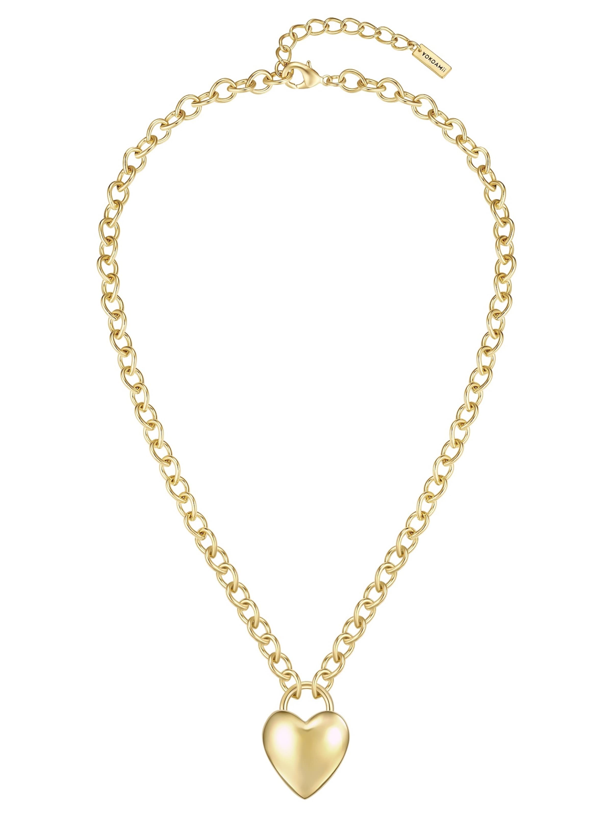 Yokoamii Necklace in Gold: front