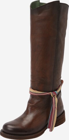 Bottes 'Cooper' FELMINI en marron : devant