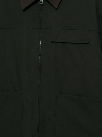 Pull&Bear Prehodna jakna | zelena barva