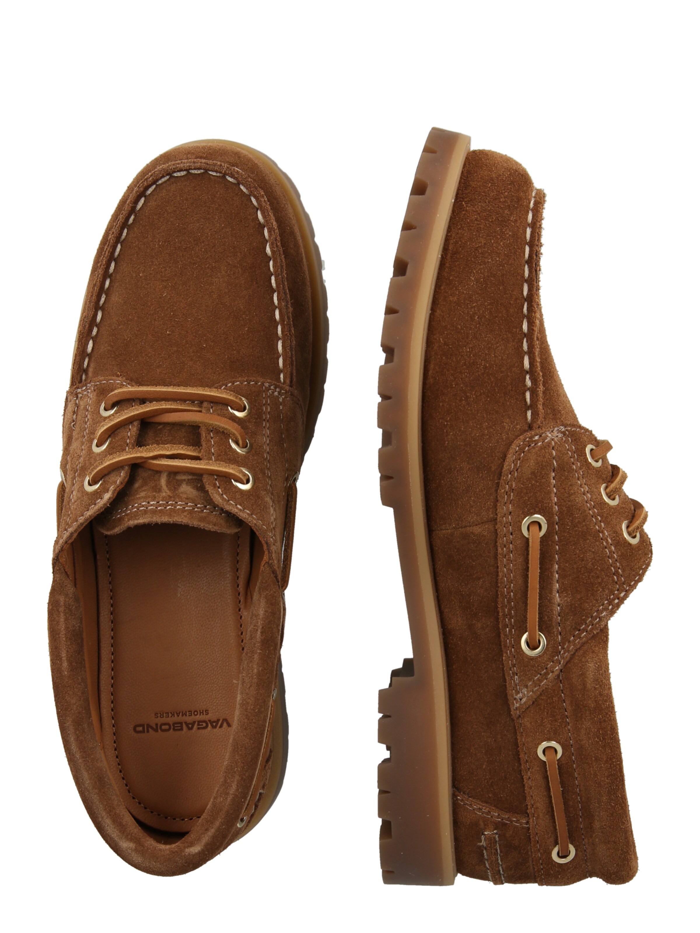 VAGABOND SHOEMAKERS Δετό παπούτσι 'JOSLYN' σε καφέ