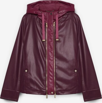 Veste mi-saison Fiorella Rubino en rouge : devant