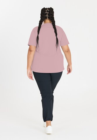 Q by Endurance Performance Shirt 'Annabelle' in Brown