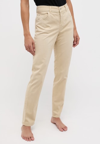 Angels Regular Jeans in Beige: voorkant