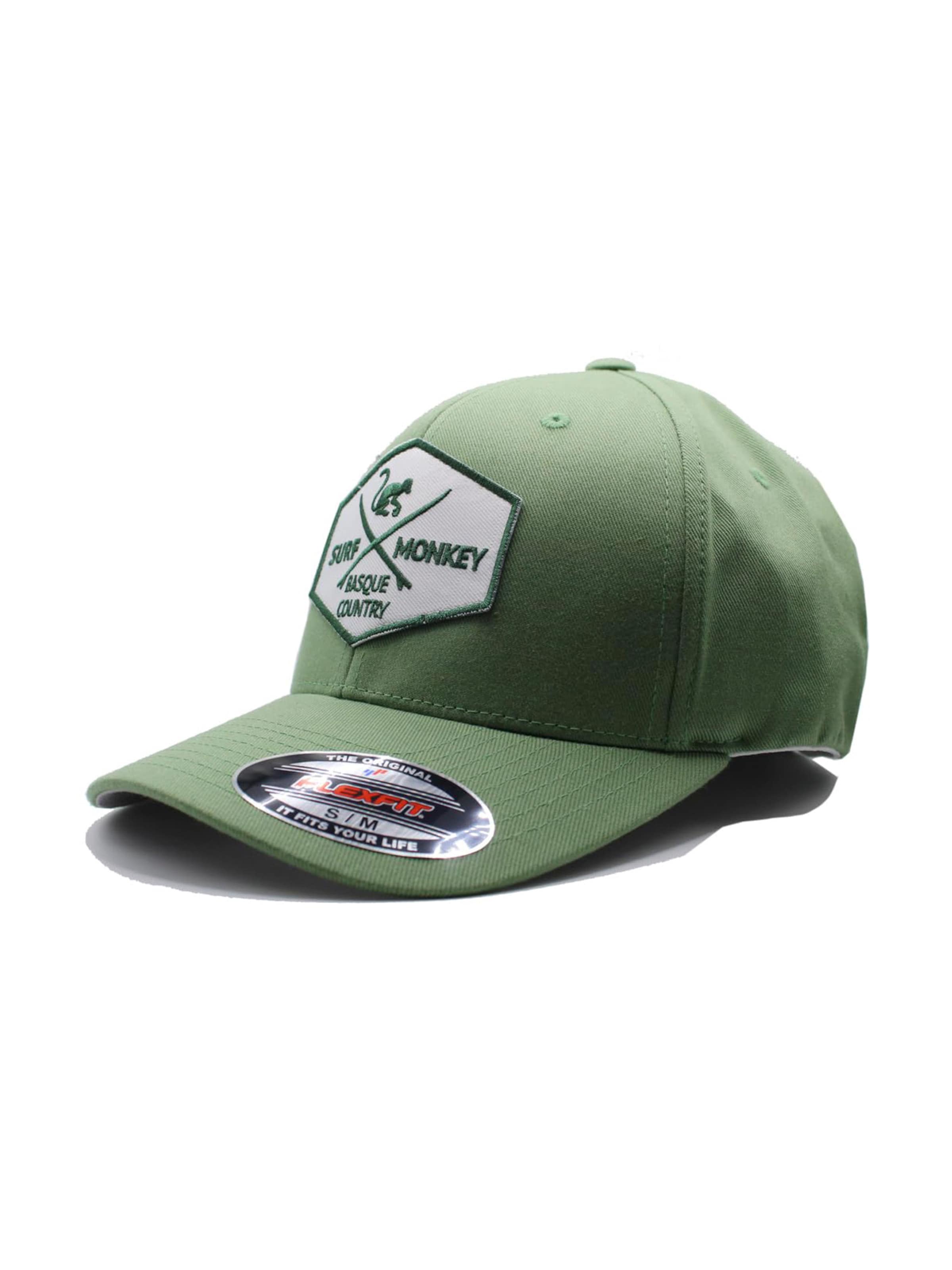 Surf Monkey Sports cap in Green: front