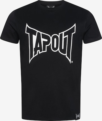 Maglietta di Tapout in nero: frontale