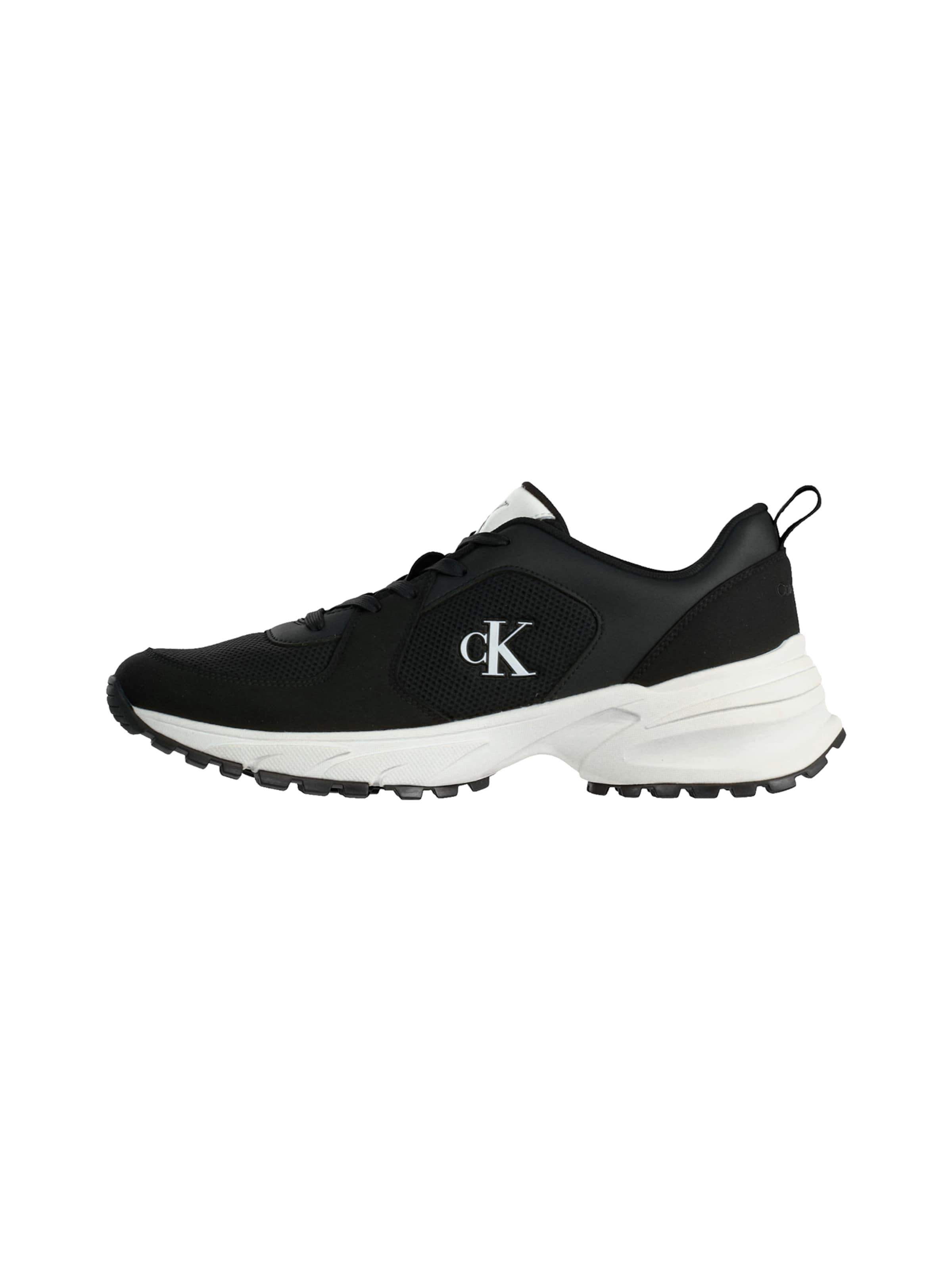 Calvin Klein Låg sneaker 'HIKE RUNNER' i svart: framsida