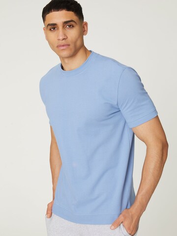 DAN FOX APPAREL T-Shirt 'Christos' in Blau: predná strana