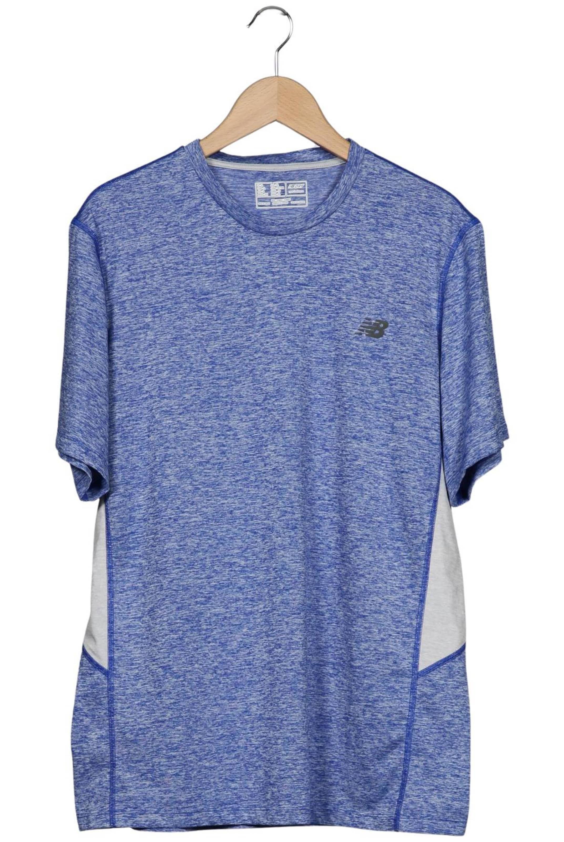 new balance Shirt in XL in Blue: front