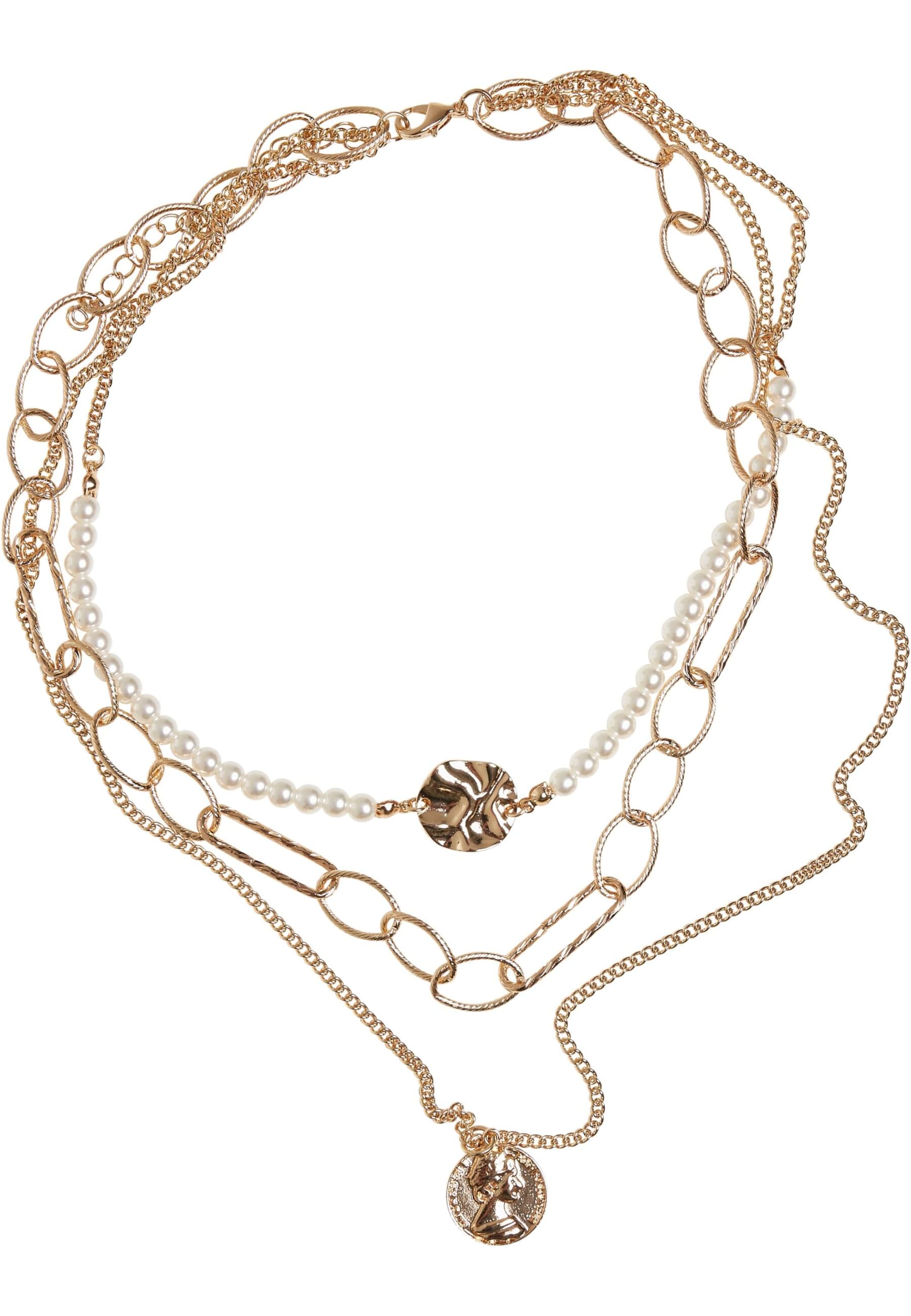 Urban Classics Ketting 'Ocean' in Goud: voorkant