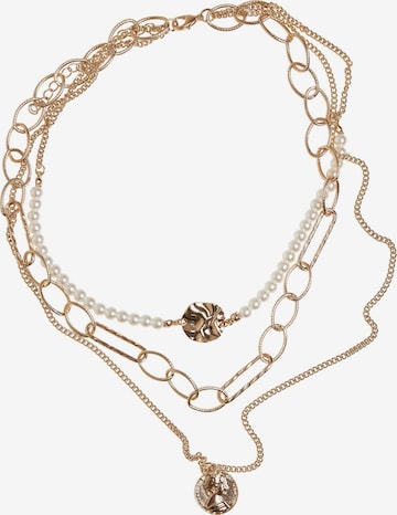 Lanțuri 'Ocean' de la Urban Classics pe auriu: față