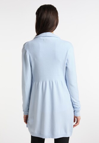 usha BLACK LABEL Knit Cardigan in Blue