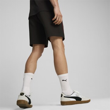 PUMA Regular Workout Pants 'FC St. Pauli' in Black