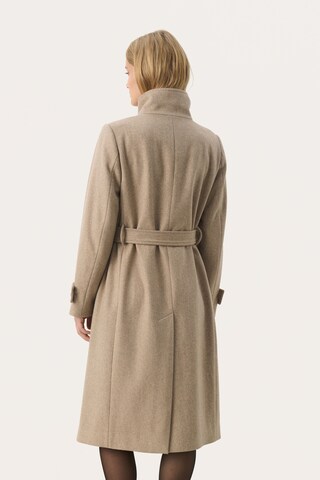 Manteau mi-saison 'Lihanna' Part Two en beige
