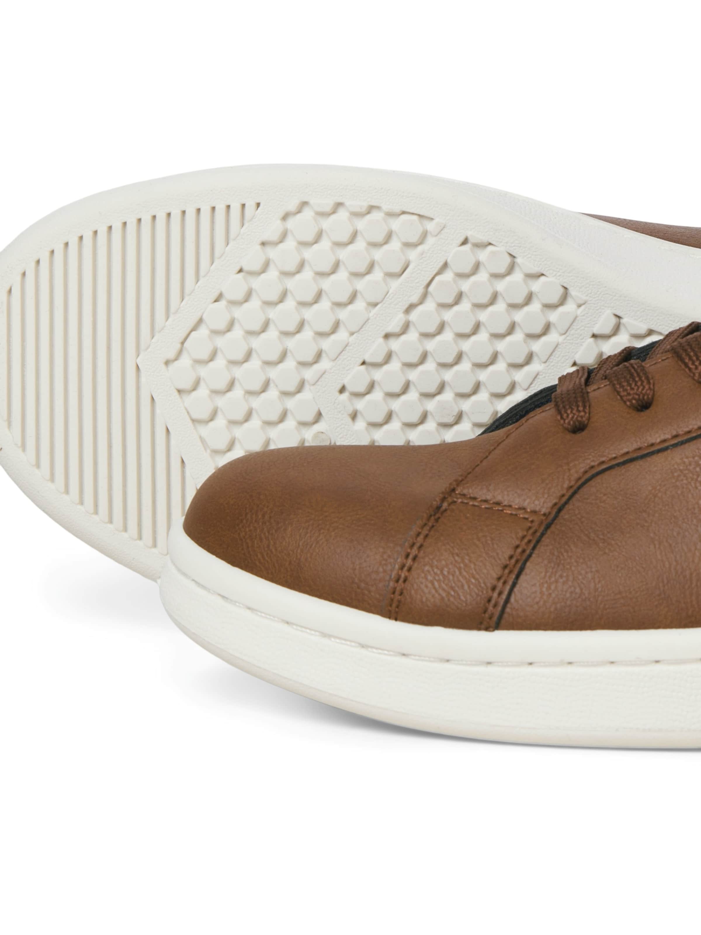 JACK & JONES Platform trainers 'JFWHASTINGS' in Brown