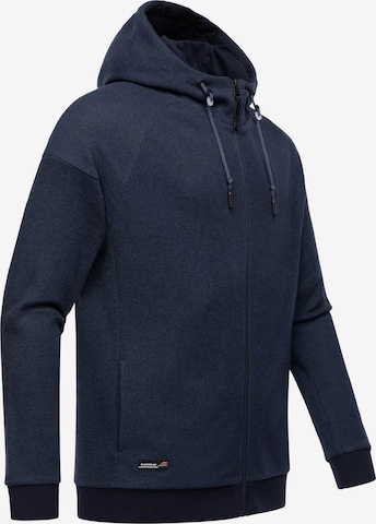 Ragwear Zip-Up Hoodie 'Dreyner' in Blue