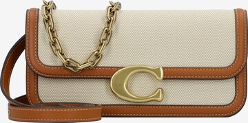 COACH Shoulder Bag in Beige: front