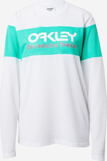 OAKLEY Functional shirt 'TNP FIERY' in Green / White, Item view