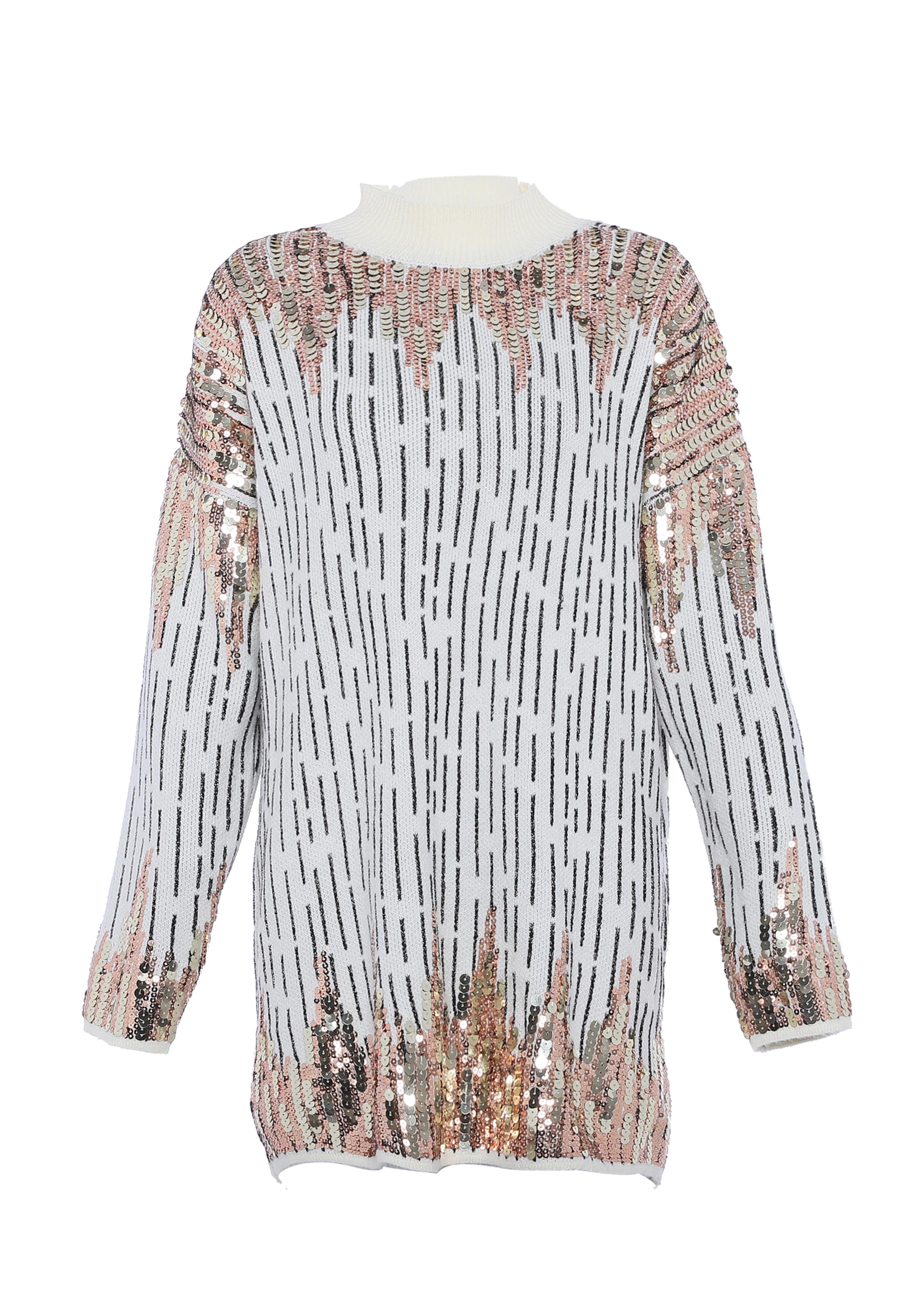 faina - Pullover em mistura de cores: frente