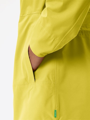 VAUDE Outdoor Coat 'Mineo' in Yellow