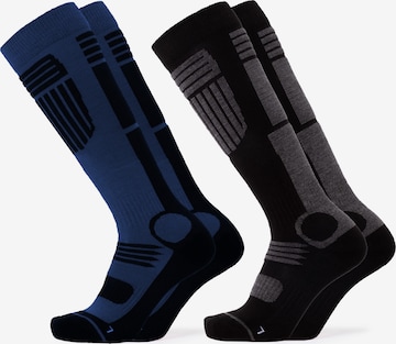 Occulto Sports socks 'Ski Felix' in Grey: front