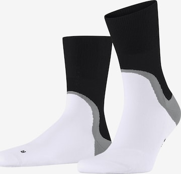 FALKE Socks 'Run Special Edition' in White: front