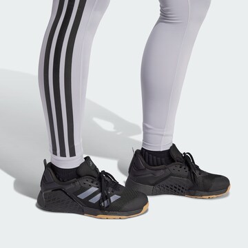 Skinny Pantaloni sportivi 'Optime' di ADIDAS PERFORMANCE in grigio