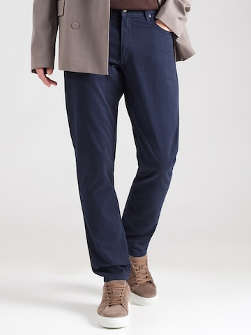 Hackett London Regular Hose in Blau: Vorderseite