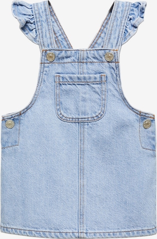 MANGO KIDS Jurk 'Ruffi' in Blauw: voorkant