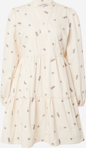 Robe 'Karma' A-VIEW en beige : devant