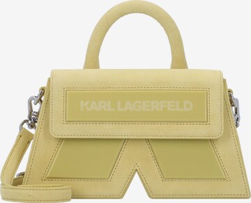 Borsa a mano di Karl Lagerfeld in giallo: frontale
