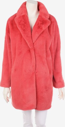 RINO & PELLE Faux Fur-Mantel S in Pink: predná strana