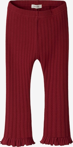 Lil'Atelier Leggings in Rood: voorkant