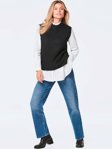 Goldner Knitted vest in Black