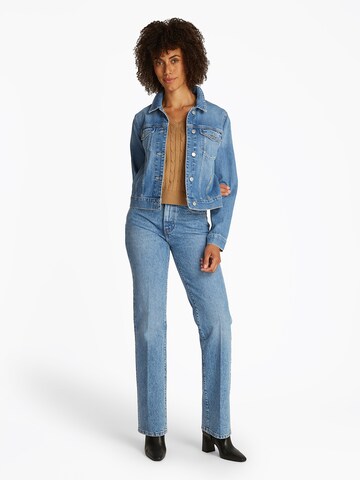TOMMY HILFIGER Tussenjas in Blauw