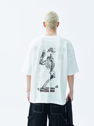 Maglietta 'Round Rock' di VAMOS CLO in bianco