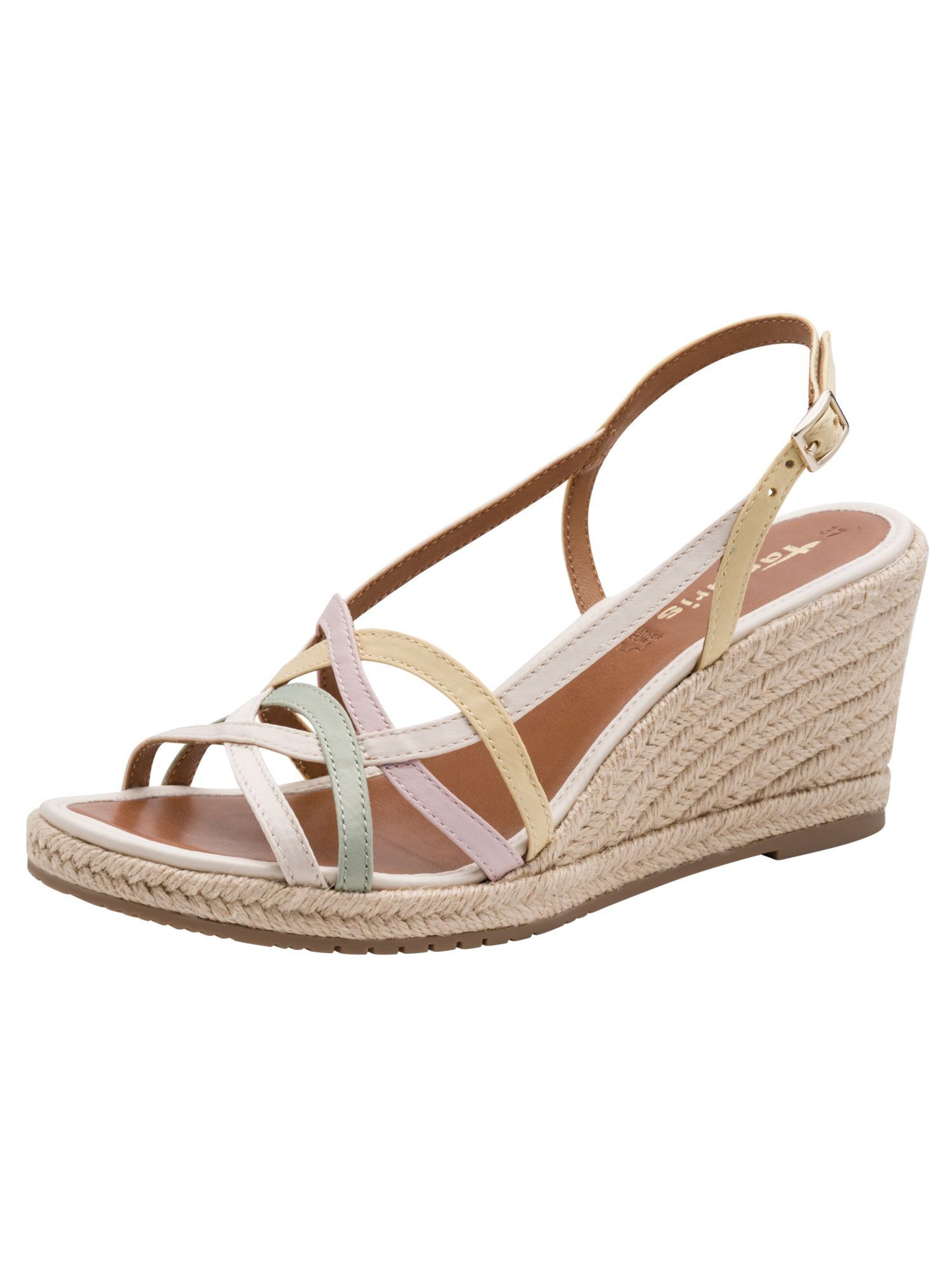 Tamaris Sandale in Beige: Vorderseite