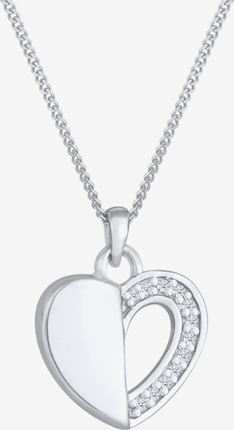 Elli DIAMONDS Ketting in Zilver: voorkant