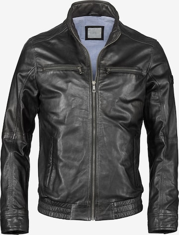 bugatti Tussenjas 'BUSascha' in Zwart: voorkant