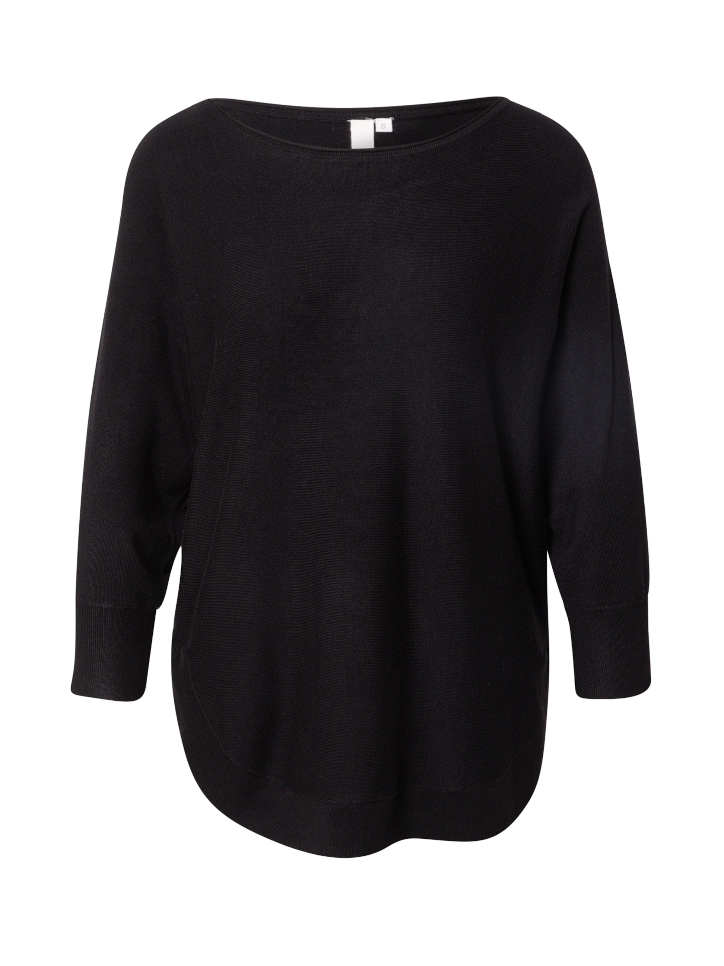 QS Trui in Zwart: voorkant