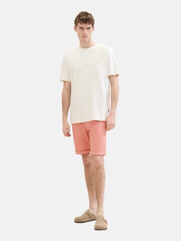 TOM TAILOR Slimfit Shorts in Pink