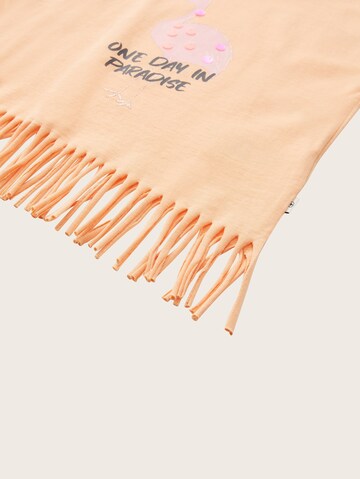 TOM TAILOR T-Shirt in Orange