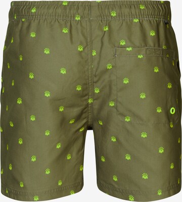 Petrol Industries Board Shorts in Green