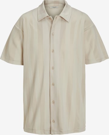 JACK & JONES Regular fit Overhemd 'Kaoma' in Beige: voorkant