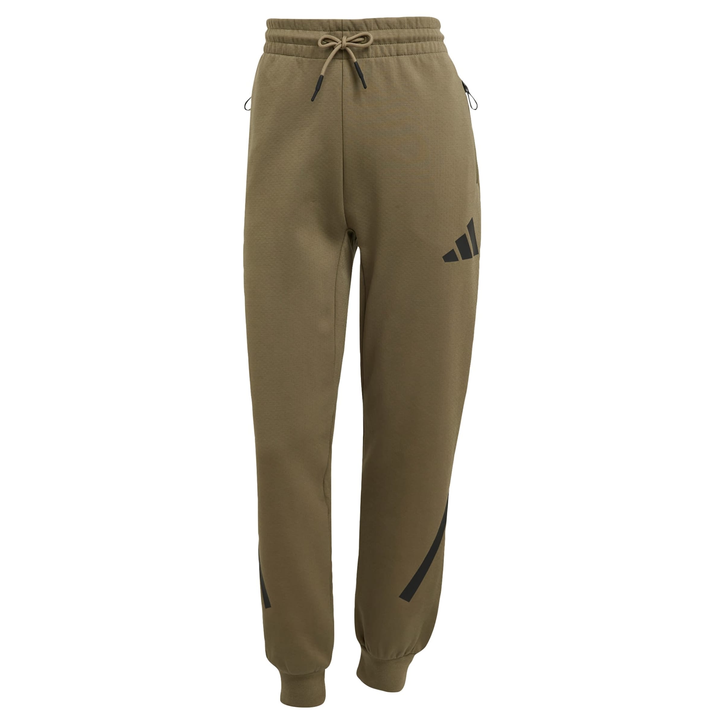 ADIDAS SPORTSWEAR Zúžený Sportovní kalhoty 'Z.N.E.' – hnědá: přední strana