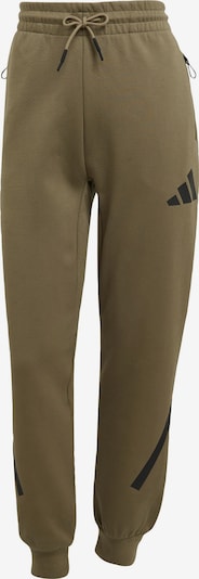 ADIDAS SPORTSWEAR Urheiluhousut 'Z.N.E.' värissä ruskea / musta, Tuotenäkymä